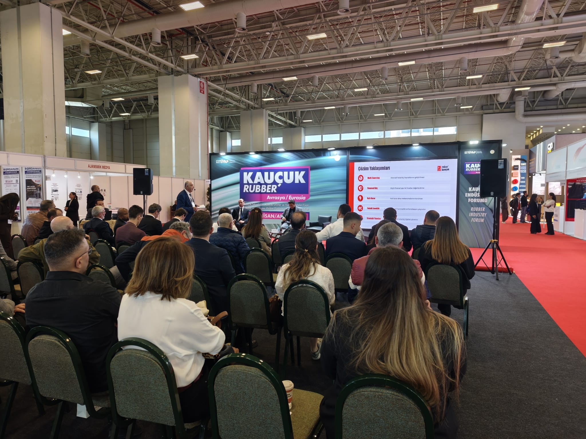 AJANSMİK Medya Kauçuk Avrasya 2026 Fuarı’nda Sektörle Buluştu