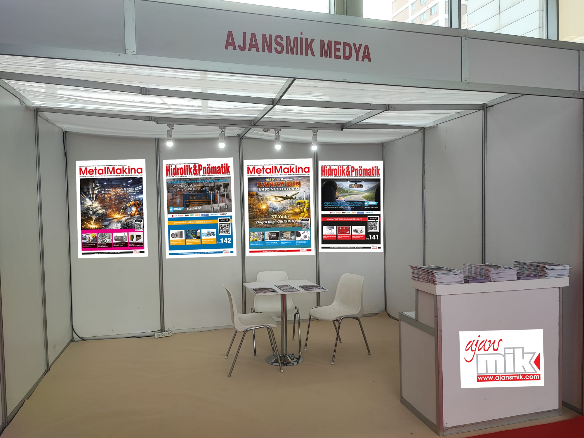 AJANSMİK MEDYA, MADEN TÜRKİYE FUARI’NDA SEKTÖRLE BULUŞTU