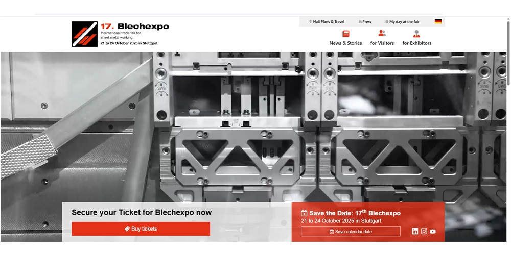 Blechexpo/Schweisstec 2025 Fair Offer