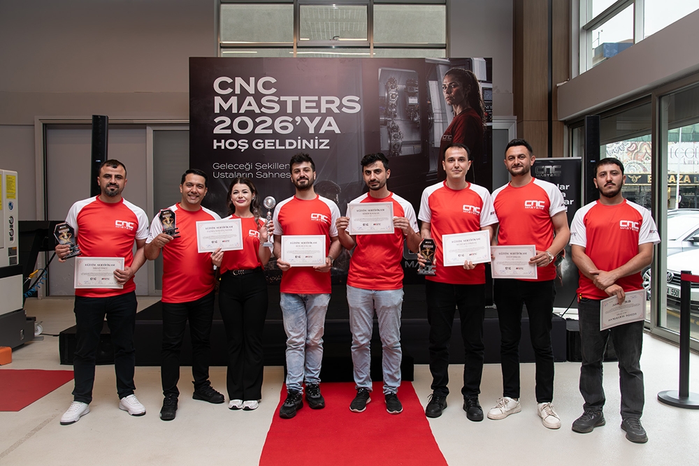 CNC Masters 2026’da Türkiye’nin En Yetenekli CNC Operatörleri Belli Oldu