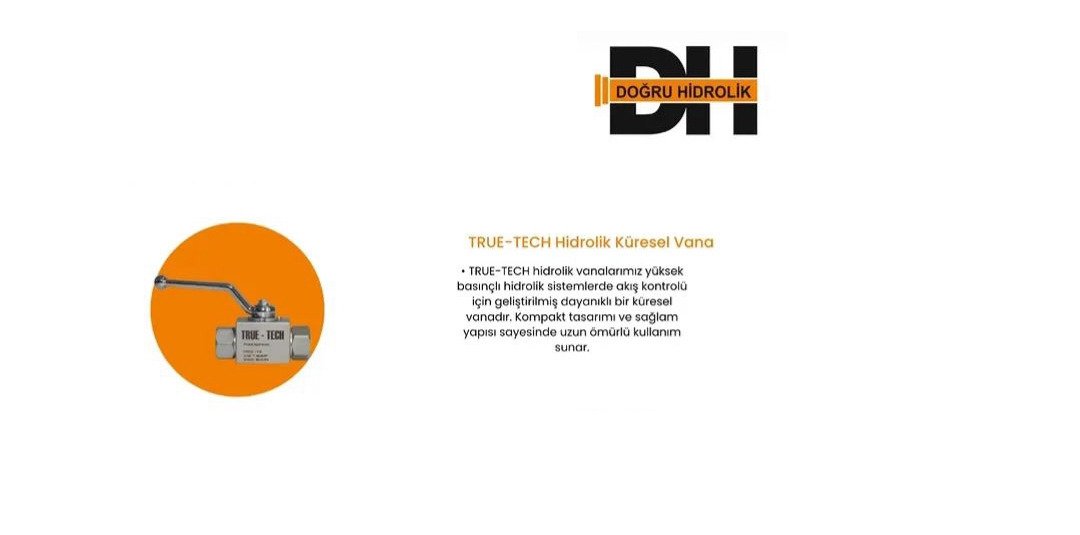 Doğru Hidrolik’te TRU-TECH Stokları Yenilendi