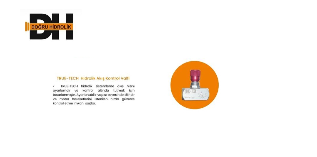 Doğru Hidrolik’te TRU-TECH Stokları Yenilendi