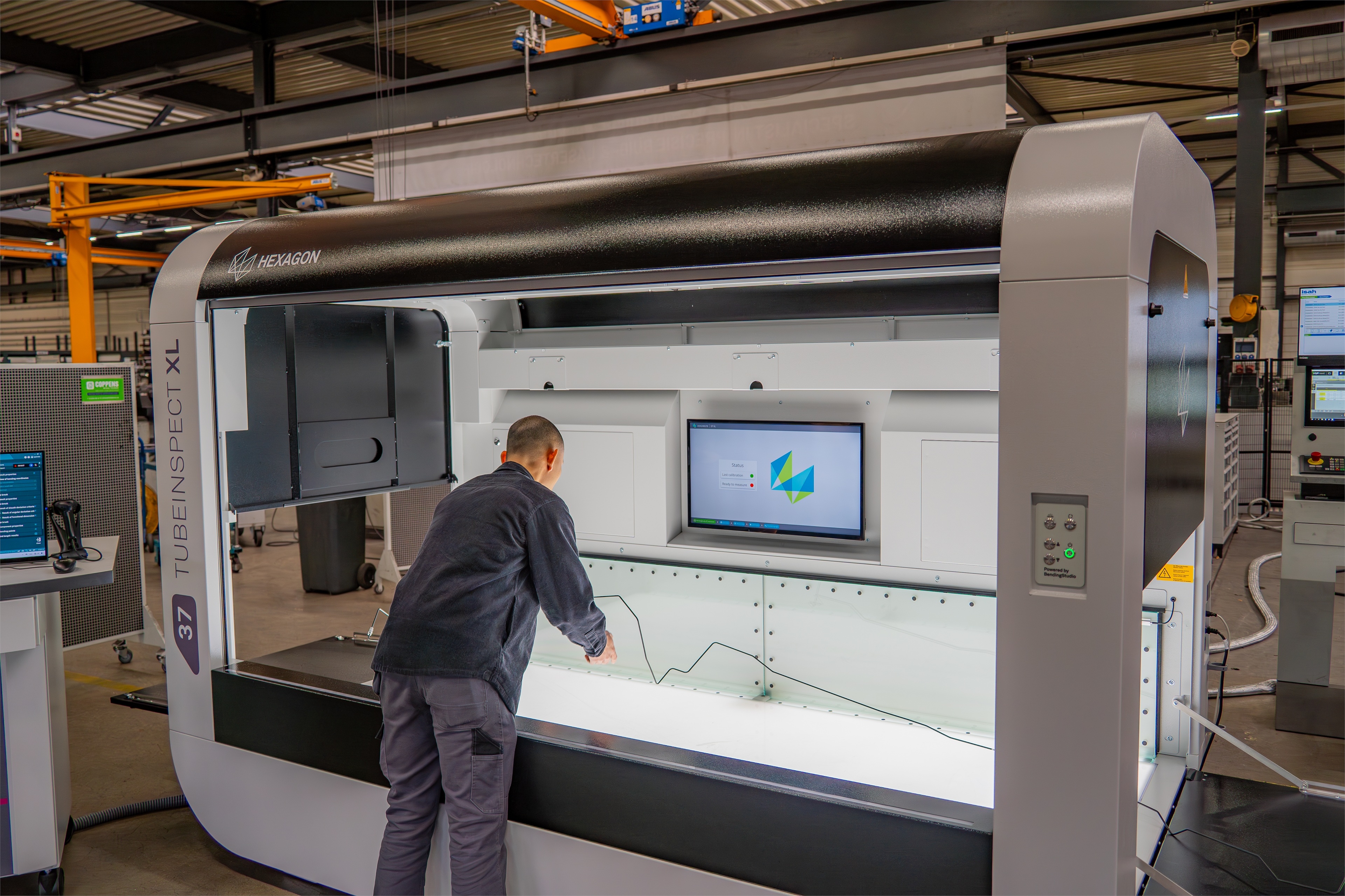 Hexagon, 3D Tarayıcı Destekli BendingStudio XT ile Boru ve Tel Denetiminde Sınırları Zorluyor