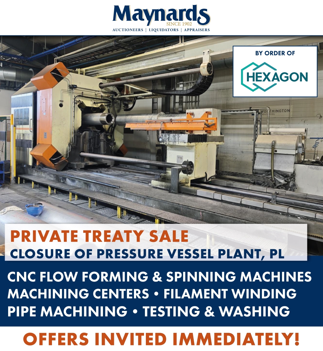 https://www.maynardseurope.com/auction/?ic=90&utm_campaign=802Hexagon&utm_medium=eblast&utm_source=MetalMakina#!/auctions/6568d4f3-4b5e-4705-a27e-13bc9cfcb38e?ic=30