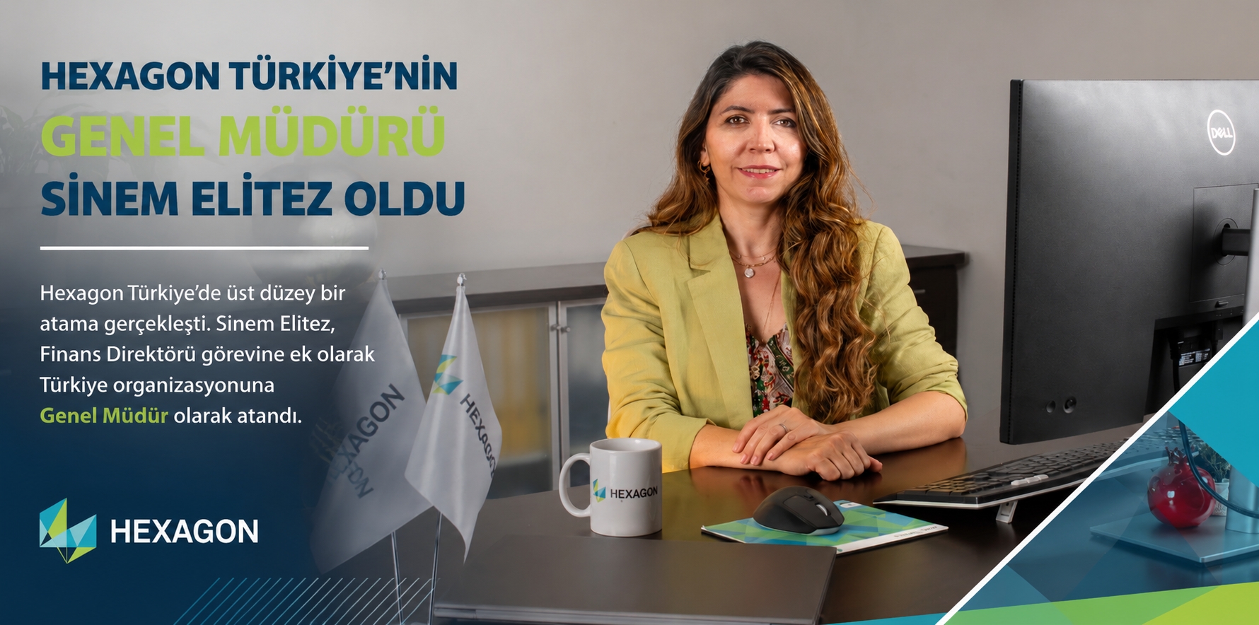 Hexagon Türkiye’nin Genel Müdürü Sinem Elitez Oldu