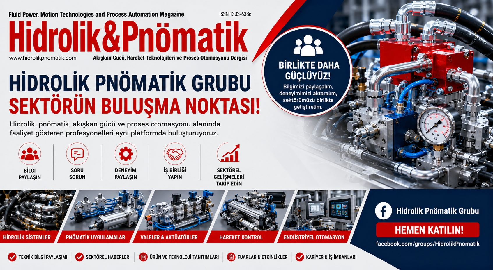 Hidrolik Pnömatik Grubu Sektör Profesyonellerini Aynı Çatı Altında Buluşturuyor