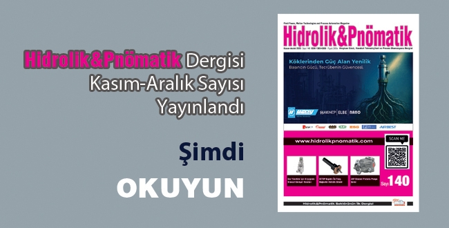 Hidrolik&Pnömatik Dergisi Kasım–Aralık 2025 Sayısı Yayında!