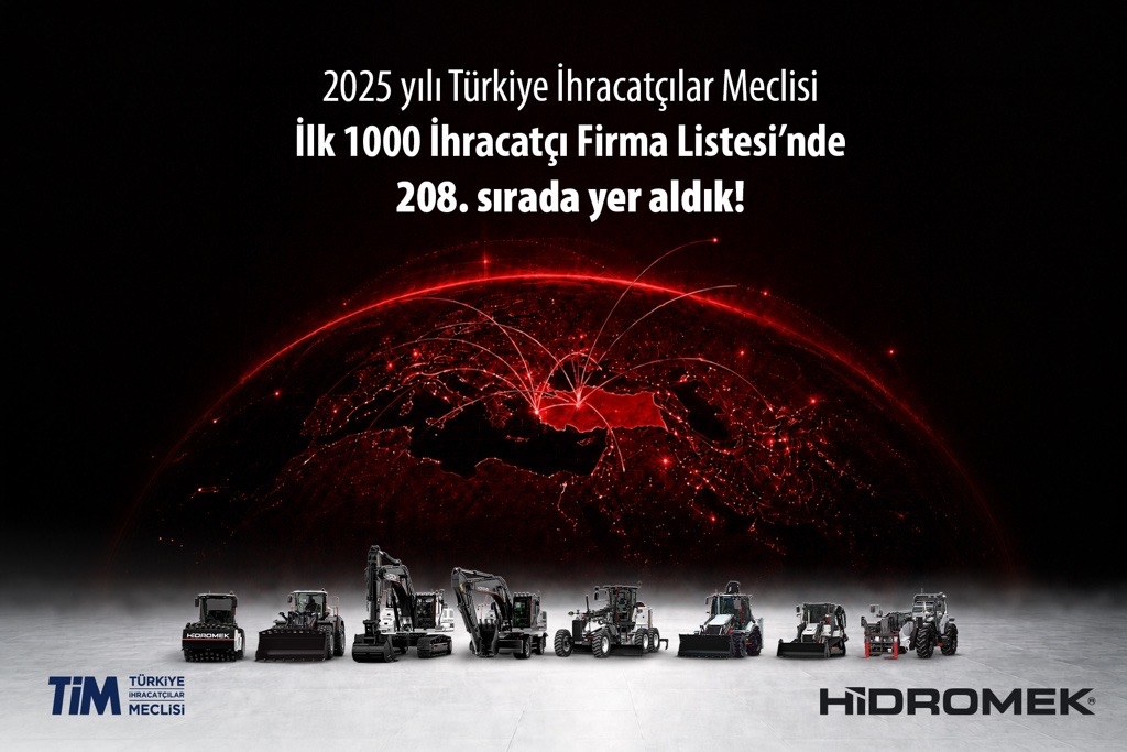 HİDROMEK, TİM 1000 Listesinde Bir Kez Daha Yerini Aldı