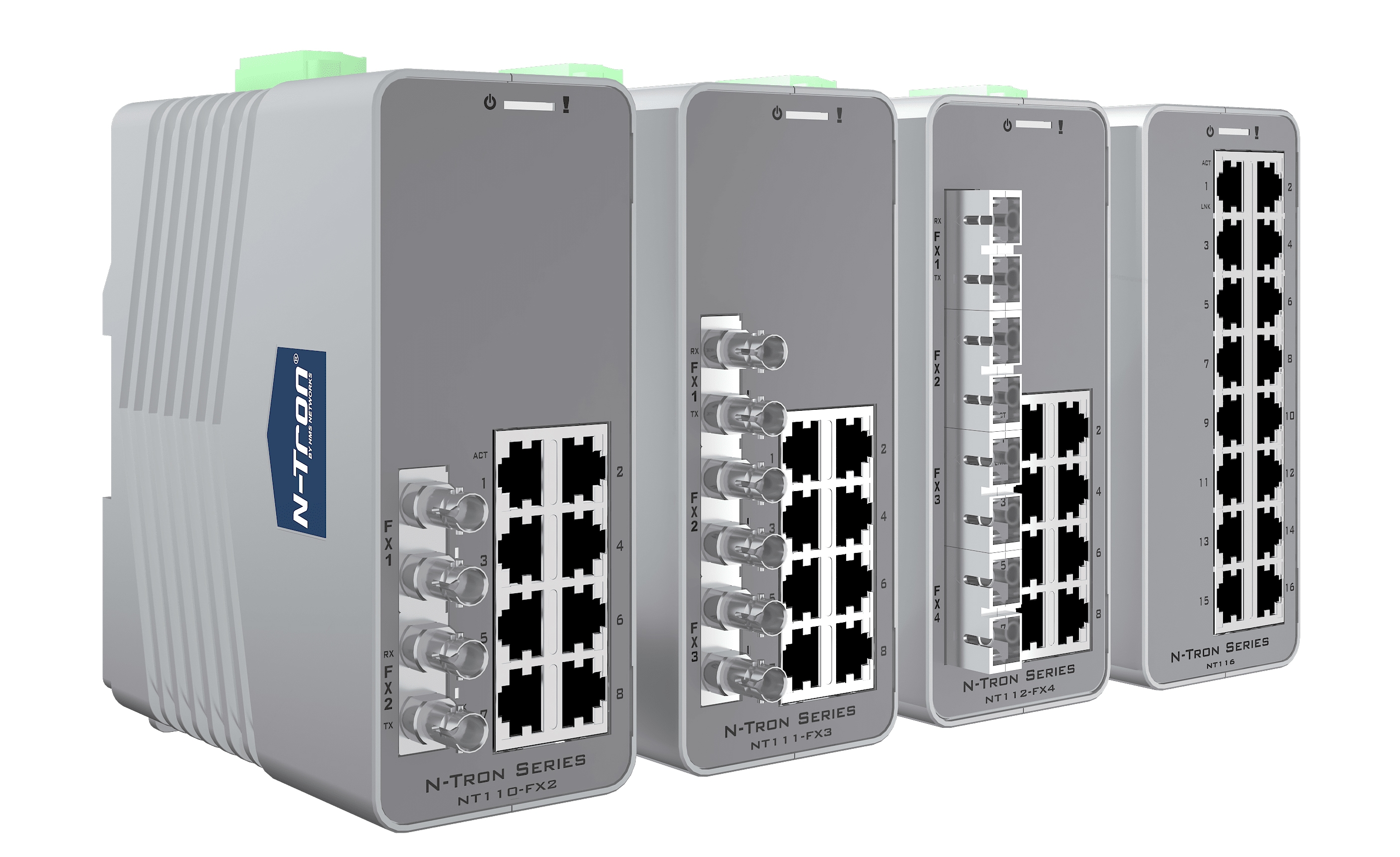 HMS Networks’ten Yeni N-Tron®  NT100 Serisi Yönetimsiz Endüstriyel  Ethernet Anahtarları