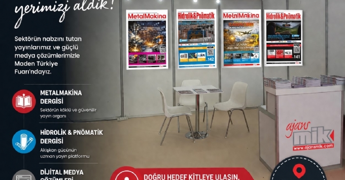 AJANSMİK MEDYA, MADEN TÜRKİYE FUARI’NDA SEKTÖRLE BULUŞTU