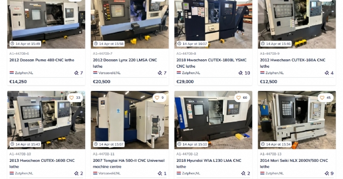 CNC Tezgâh Yatırımı İçin Fırsat: Doosan, Hyundai, Hwacheon ve Mori Seiki Makineler Açık Artırmada
