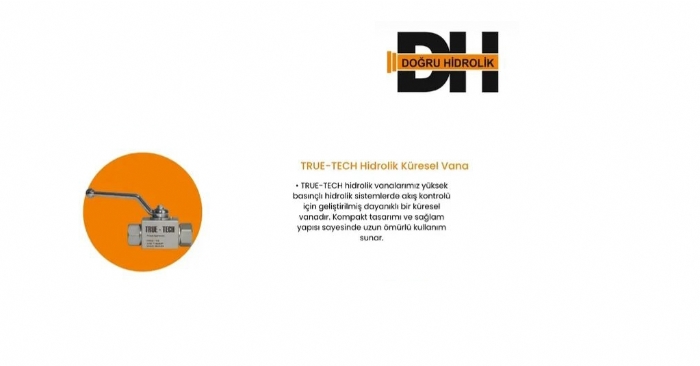 Doğru Hidrolik’te TRU-TECH Stokları Yenilendi