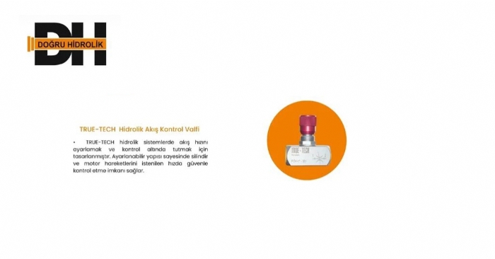 Doğru Hidrolik’te TRU-TECH Stokları Yenilendi