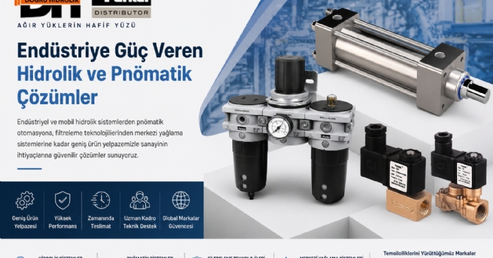Doğru Hidrolik’ten Endüstriye Güç Veren Hidrolik ve Pnömatik Çözümler