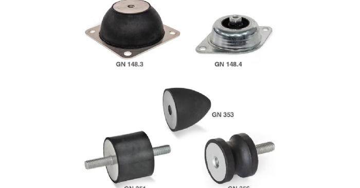 Ganter’den Endüstriyel Uygulamalar İçin Geniş Yelpazede Sönümleme Çözümleri