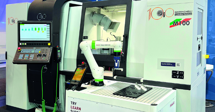 Ghiringhelli M100 Merkezsiz Taşlama Makinesi: Kompakt, Esnek ve İş Birlikçi