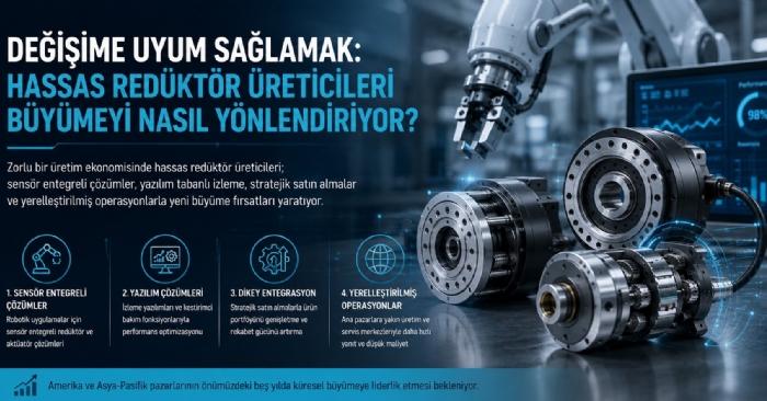 Hassas Redüktör Üreticileri Büyümeyi Entegre Çözümlerle Yönlendiriyor