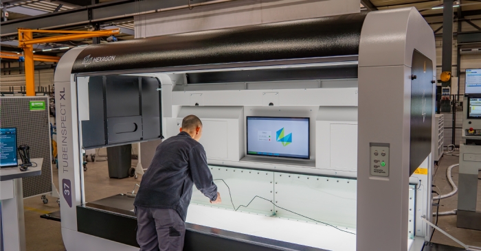 Hexagon, 3D Tarayıcı Destekli BendingStudio XT ile Boru ve Tel Denetiminde Sınırları Zorluyor