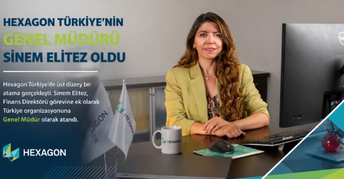 Hexagon Türkiye’nin Genel Müdürü Sinem Elitez Oldu