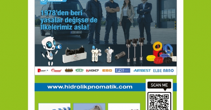 Hidrolik&Pnömatik Dergisi Temmuz–Ağustos 2026 Sayı 144 Yayında