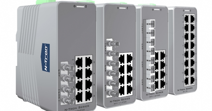 HMS Networks’ten Yeni N-Tron®  NT100 Serisi Yönetimsiz Endüstriyel  Ethernet Anahtarları