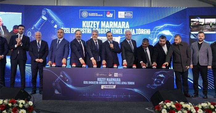 Kuzey Marmara Özel Endüstri Bölgesi’nin Temeli Atıldı