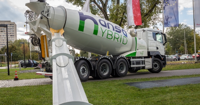 Parker Teknolojileriyle Geliştirilen Hibrit Beton Mikserleri Daha Yeşil Bir Gelecek Sunuyor