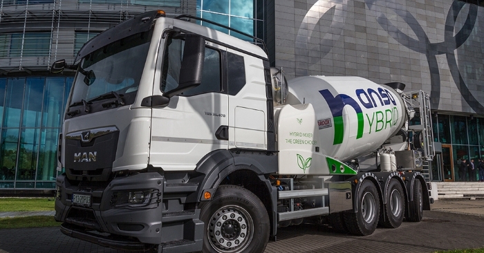 Parker Teknolojileriyle Geliştirilen Hibrit Beton Mikserleri Daha Yeşil Bir Gelecek Sunuyor