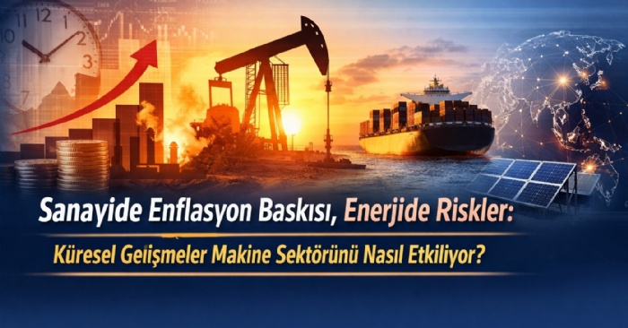 Sanayide Enflasyon Baskısı, Enerjide Riskler: Küresel Gelişmeler Makine Sektörünü Nasıl Etkiliyor?