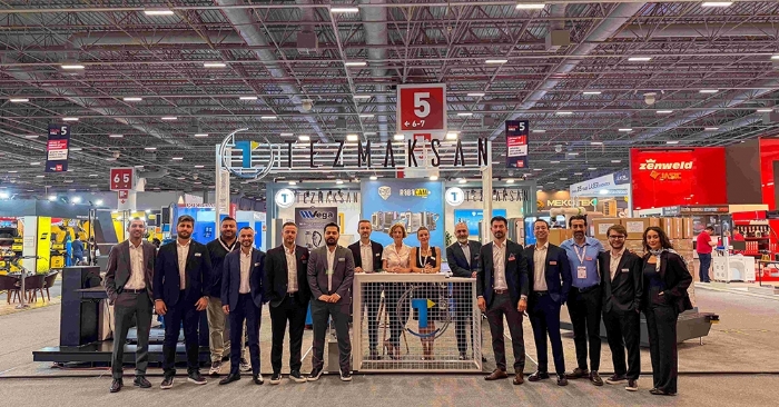 Tezmaksan WIN EURASIA 2026’da Robot Teknolojileri ve Dijital Üretim Çözümleriyle Dikkat Çekti