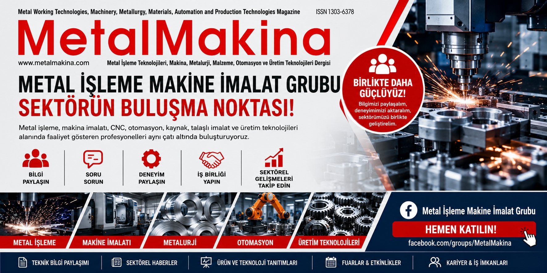 Metal İşleme Makine İmalat Grubu Sektör Profesyonellerini Aynı Platformda Buluşturuyor