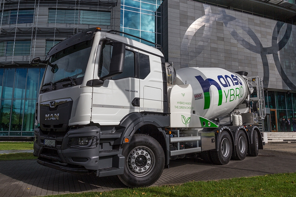 Parker Teknolojileriyle Geliştirilen Hibrit Beton Mikserleri Daha Yeşil Bir Gelecek Sunuyor