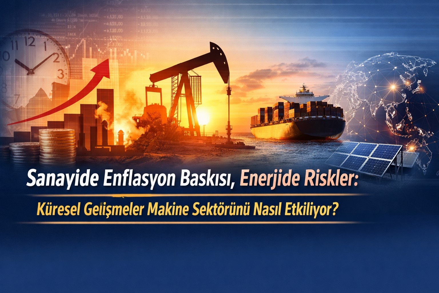 Sanayide Enflasyon Baskısı, Enerjide Riskler: Küresel Gelişmeler Makine Sektörünü Nasıl Etkiliyor?
