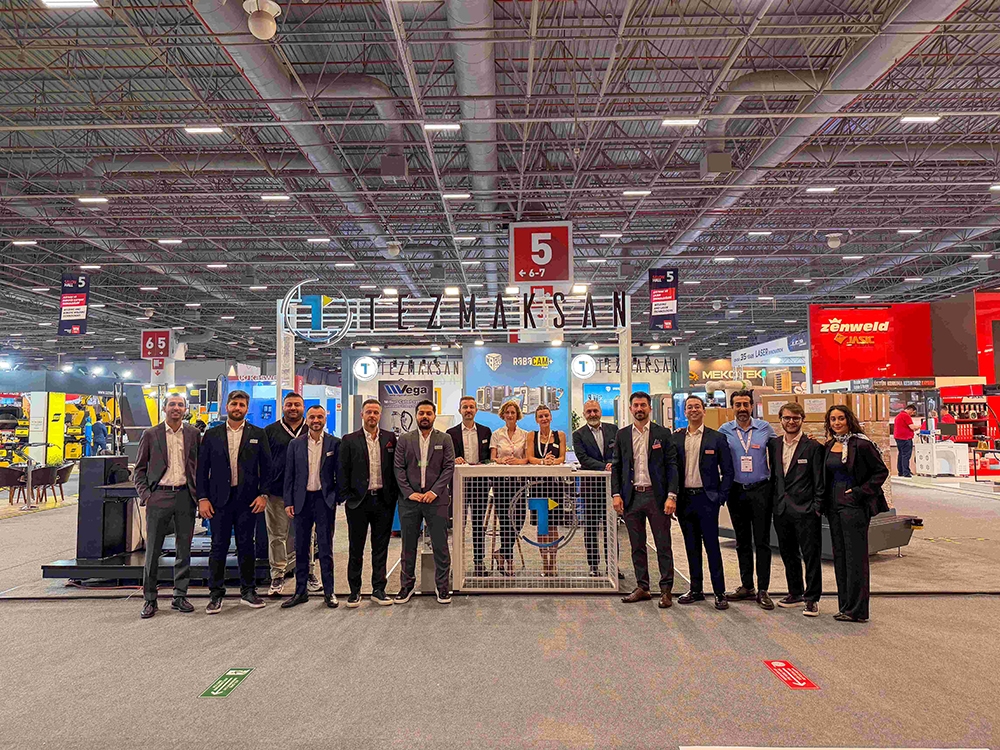 Tezmaksan WIN EURASIA 2026’da Robot Teknolojileri ve Dijital Üretim Çözümleriyle Dikkat Çekti