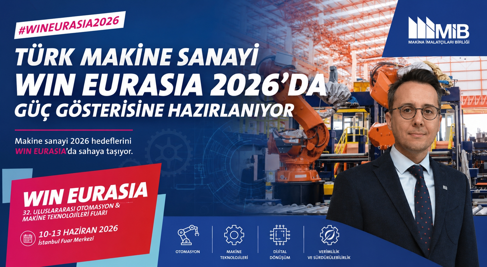 Türk Makine Sanayi WIN EURASIA 2026’da Güç Gösterisine Hazırlanıyor
