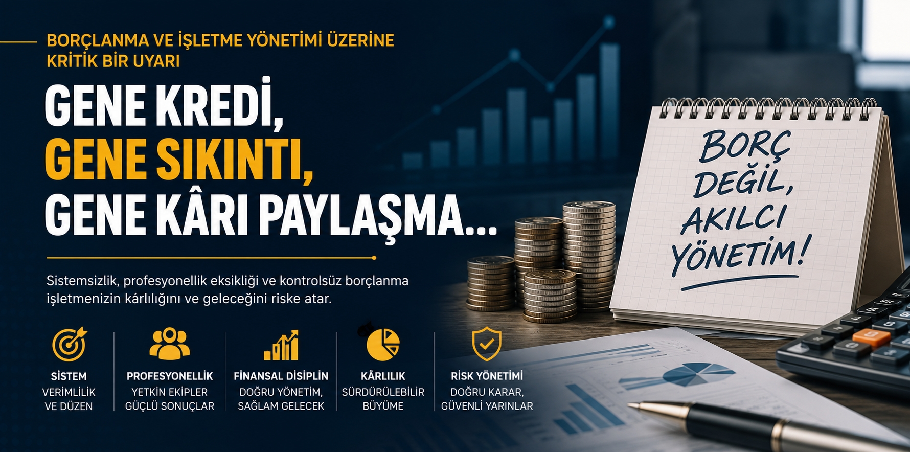 Gene Kredi, Gene Sıkıntı: İşletmeleri Borç Batağına Sürükleyen Kritik Hatalar