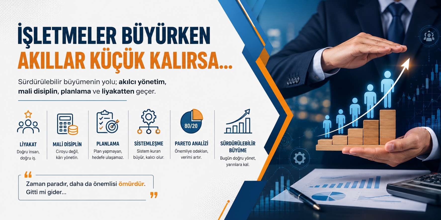 İşletmeler Büyürken Akıllar Küçük Kalırsa…